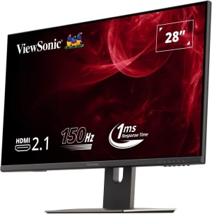 ViewSonic 28” 4K 144hz PS5 Gaming monitor with HDR10, HDMI2.1, TypeC