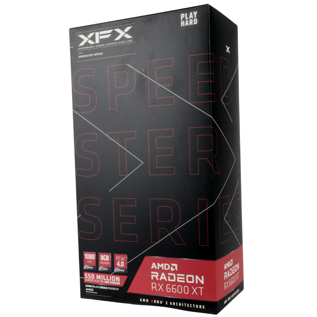 XFX Speedster SWFT 210 AMD Radeon™ RX 6650 XT Core Gaming Graphics Card  with 8GB GDDR6, AMD RDNA™ 2