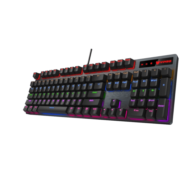 rapoo vpro v500 pro gaming keyboard wired mechanical backlit ar 18843 3 PC Garage